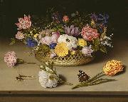 Ambrosius Bosschaert Flower Still Life USA oil painting artist